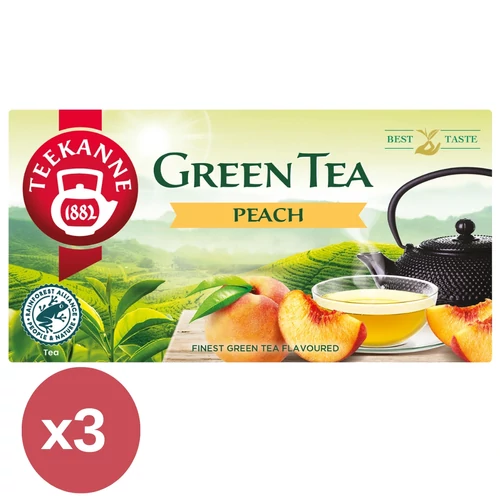 TEEKANNE Őszibarack ízesítésű zöld tea   - Natur Reform