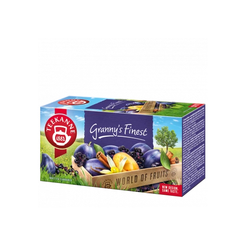 TEEKANNE Granny's Finest-Szilvás-fahéjas gyümölcstea