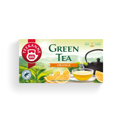 TEEKANNE Narancs ízesítésű zöld tea - Natur Reform