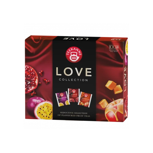 TEEKANNE LOVE Collection Box - Ízesített gyümölcstea válogatás