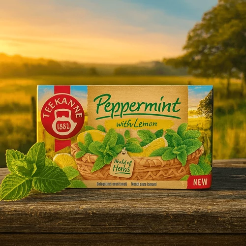 TEEKANNE Borsmenta tea citrommal  - Natur Reform
