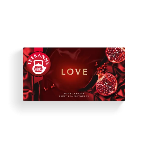 TEEKANNE LOVE - Gránátalma ízű gyümölcstea - Natur Reform