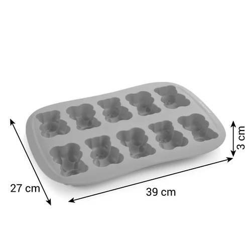 Tescoma DELÍCIA SiliconPRIME 10 Maci alakú sütőforma