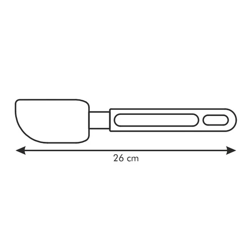 Tescoma DELÍCIA Szilikon kenőlapát 25 cm
