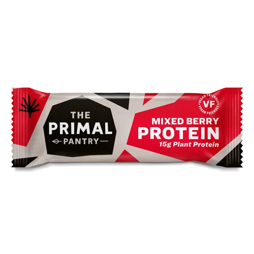 The Primal Pantry Vegyes gyümölcsös vegán protein szelet 55 g – Natur Reform
