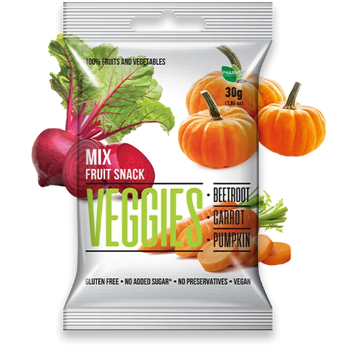 Veggies gyümölcs snack mix 30 g – Natur Reform