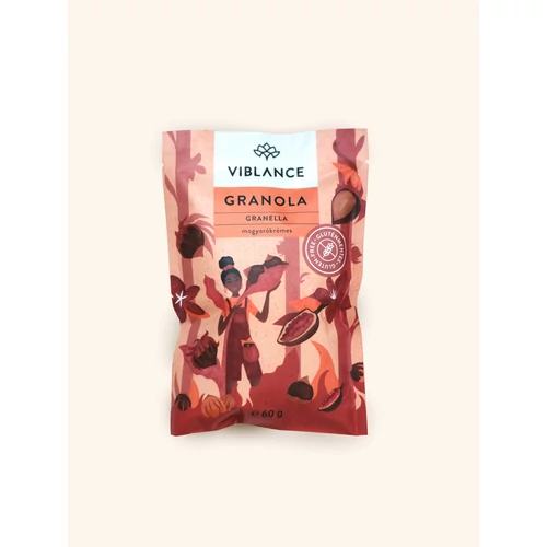 Viblance Granella Mogyorókrémes Granola 60 g  – Natur Reform