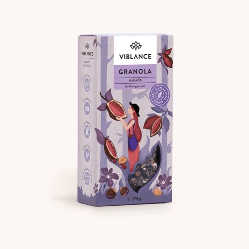 Viblance Kakaós Granola 275 g - Natur Reform