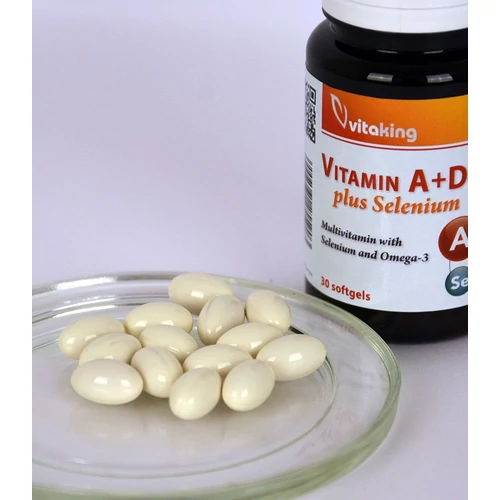 Vitaking A+D+E Plus Szelén – 30 db 