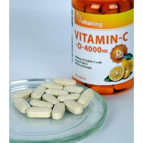 Vitaking C-1000+D-4000 Komplex - 90 db