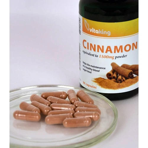 Vitaking Fahéj Kéreg Kivonat 375 mg - 90 db