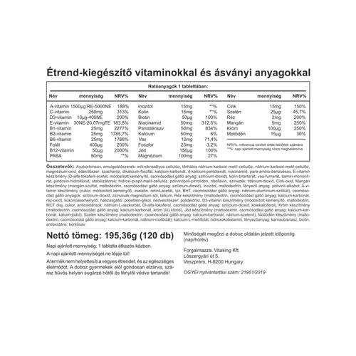 Vitaking Mega1 Family Multivitamin