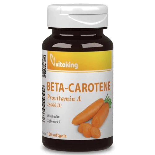 Vitaking Béta-Karotin 25000NE - 100 db – Natur Reform