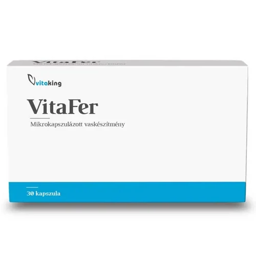 VitaFer® Mikrokapszulás Vaskészítmény - 30 kapszula – Natur Reform