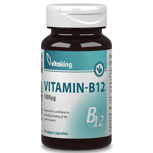 Vitaking B12-vitamin 1000mcg - 90 db – Natur Reform