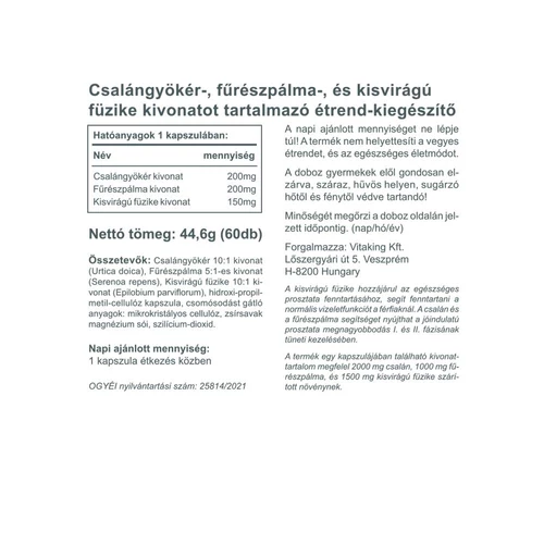 Vitaking Prostate Complex - 60 db