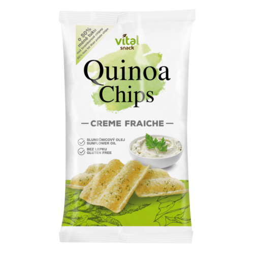  VitalSnack Quinoás chips tejfölös ízű 60 g - Natur Reform