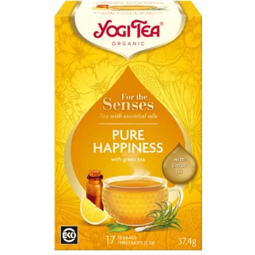 YOGI TEA® BIO TEA AZ ÉRZÉKEKNEK - TISZTA BOLDOGSÁG - Natur Reform