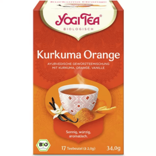 YOGI TEA® KURKUMA NARANCS BIO TEA - Natur Reform