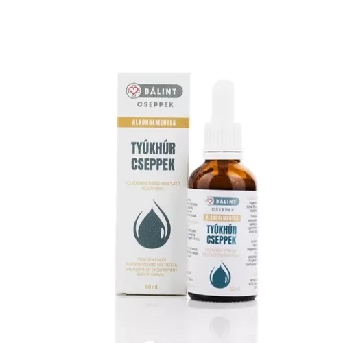 Bálint Cseppek Alkoholmentes Tyúkhúr cseppek 50 ml – természetes gyógynövényes étrend-kiegészítő