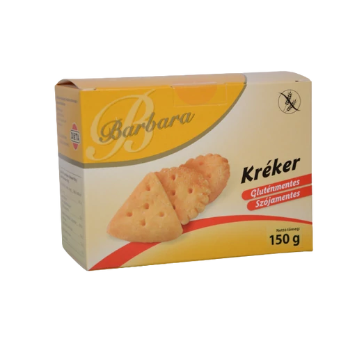 Barbara Gluténmentes Sós Kréker 150 g – Natur Reform