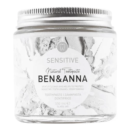 BEN&amp;ANNA Tégelyes fogkrém érzékeny fogakra 100 ml – Natur Reform
