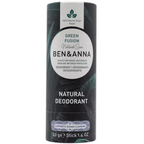 BEN&amp;ANNA Green Fusion Natúr deo stift 40 g – Natur Reform