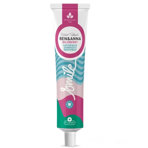 BEN&amp;ANNA Wildberry natúr fogkrém 75 ml – Natur Reform