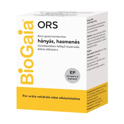 BioGaia ORS 7 db - SPEC. GYÓGY. ÉLELMISZER