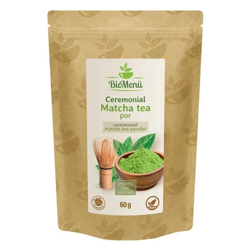 BioMenü BIO MATCHA TEA CEREMONIAL por 60 g - Natur Reform