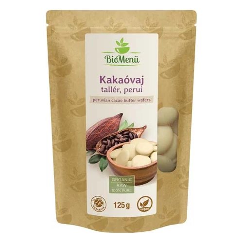 BioMenü BIO KAKAÓVAJ tallér perui 125 g - Natur Reform