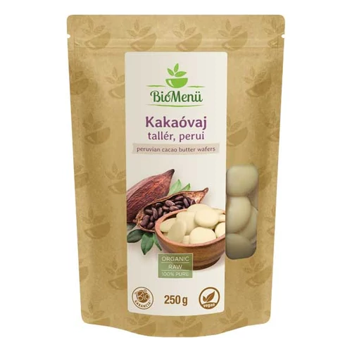 BioMenü BIO KAKAÓVAJ tallér perui 250 g - Natur Reform
