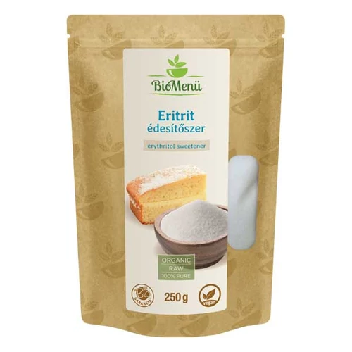 BioMenü BIO ERITRIT édesítőszer 250 g - Natur Reform