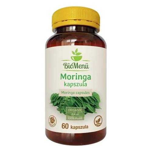 BioMenü BIO MORINGA kapszula 60 db - Natur Reform