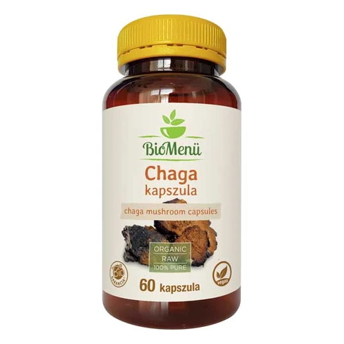 BioMenü BIO CHAGA kapszula 60 db - Natur Reform