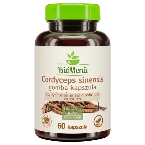 BioMenü BIO CORDYCEPS sinensis gomba kapszula 60 db - Natur Reform