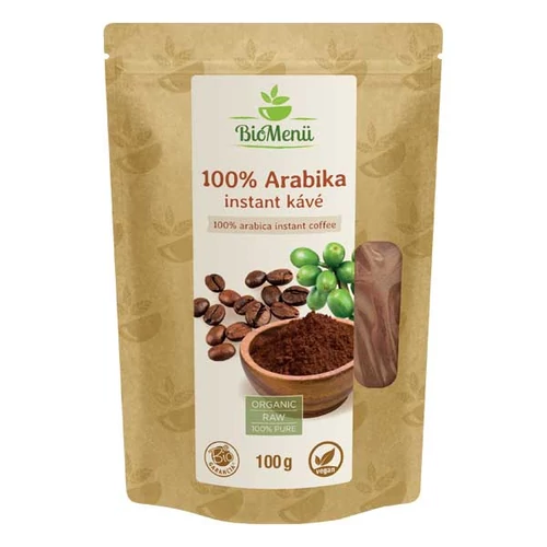 BioMenü BIO 100% Arabika instant kávé 100 g - Natur Reform