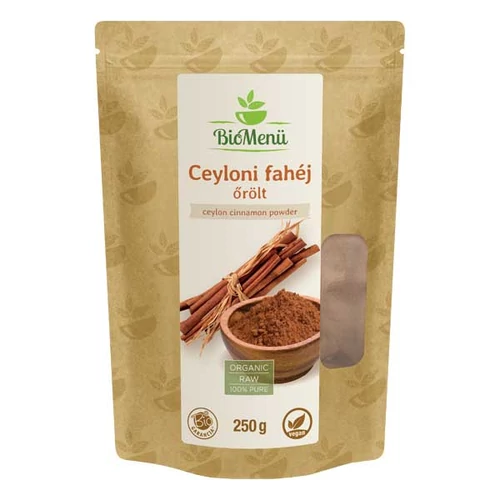 BioMenü BIO CEYLONI FAHÉJ őrölt 250 g - Natur Reform