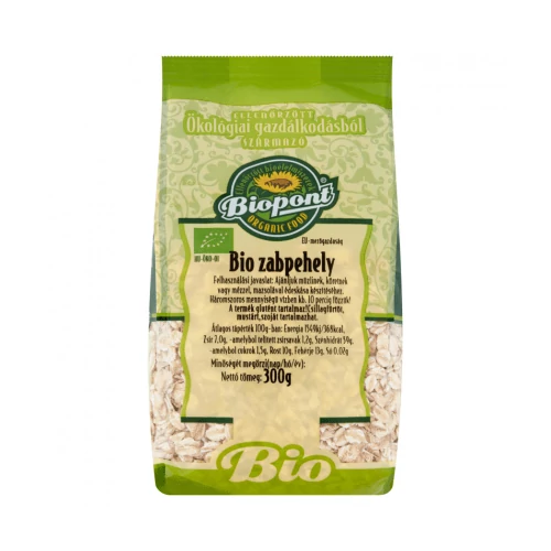 Biopont Zabpehely 300 g – Natur Reform
