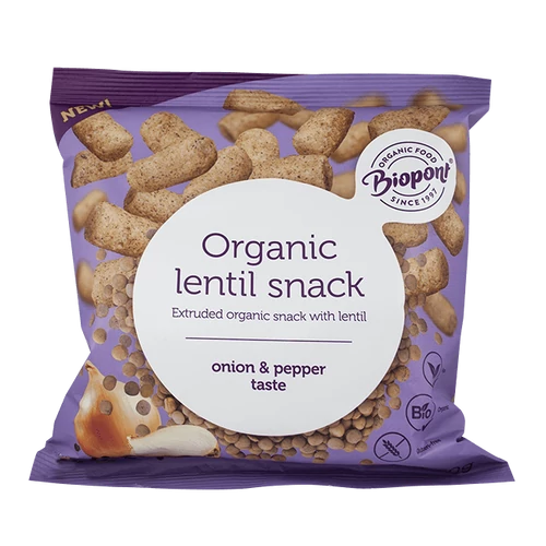 Biopont Extrudált lencse, hagymás-borsos 60 g -  Natur Reform