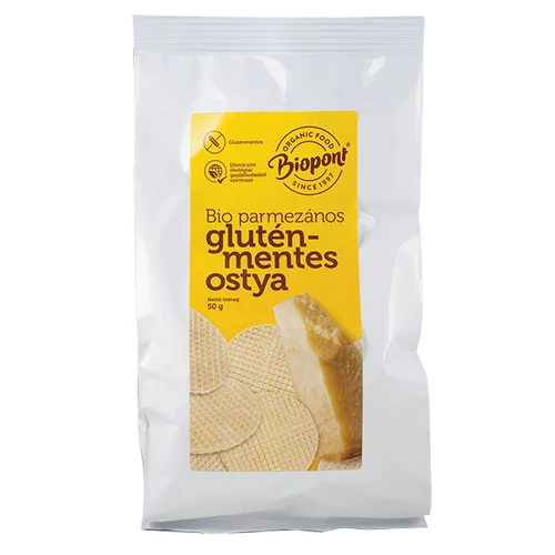 Biopont Parmezános Gluténmentes Ostya 50 g – Natur Reform