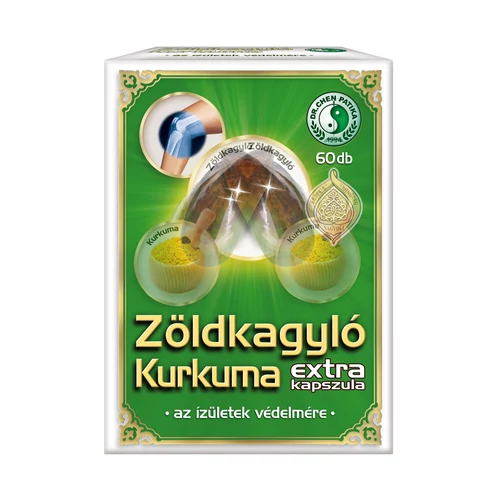 Dr. Chen Zöldkagyló kurkuma extra kapszula - 60 db - Natur Reform