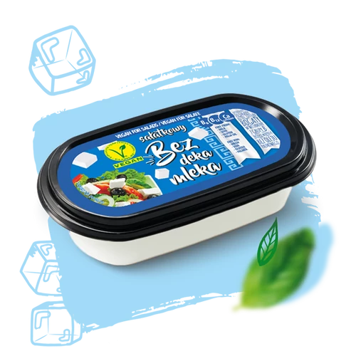 Bez deka mleka Sós fehér tömb salátához és szendvicshez 150 g