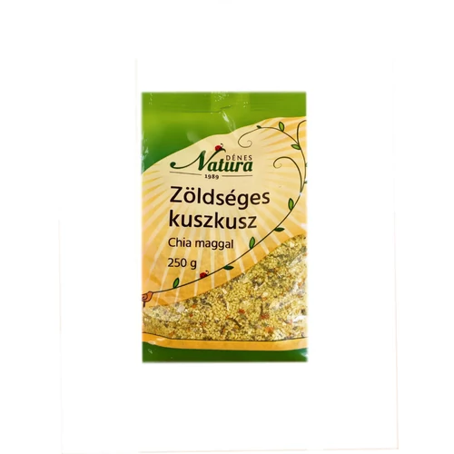 Dénes Natura Zöldséges Kuszkusz Chia maggal 250 g - Natur Reform