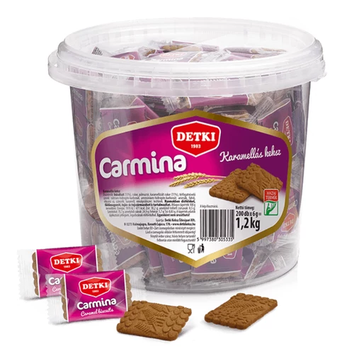Detki Carmina karamellás keksz 1200g - Natur Reform