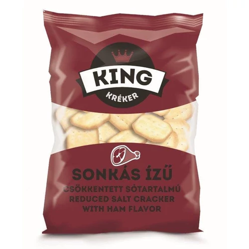 Detki KING sonkás ízű csökkentett sótartalmú kréker 100g - Natur Reform