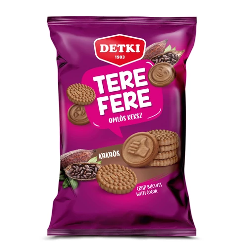 Detki Tere-fere omlós kakaós keksz 180g - Natur Reform