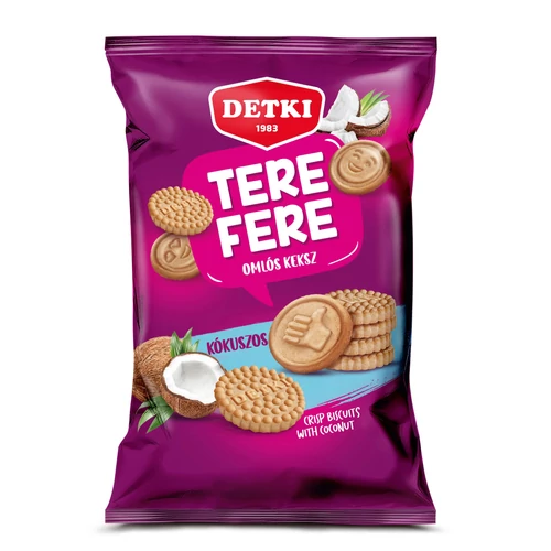 Detki Tere-Fere kókuszos omlós keksz 180g - Natur Reform