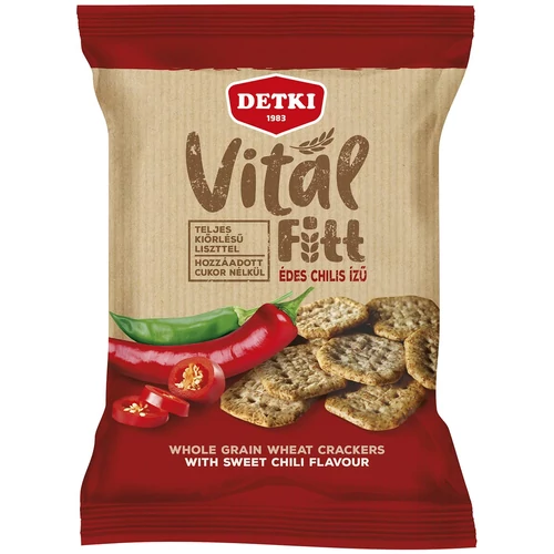 Detki Vitál Fitt teljesk.kréker édes chilis 100g - Natur Reform