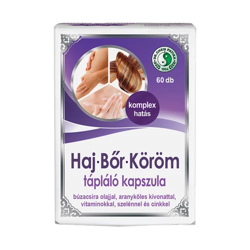 Dr. Chen Haj bőr köröm tápláló kapszula – 60 db - Natur Reform